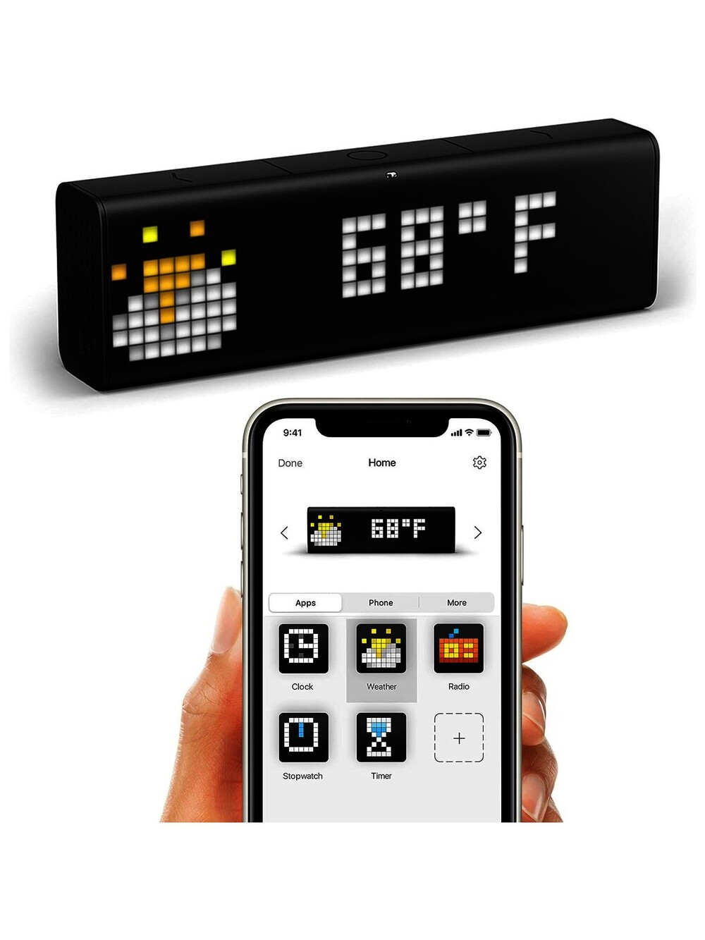 LaMetric Time Wi-Fi Clock for Smart Home